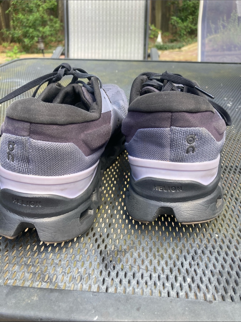 On Running Women’s Cloudnova Athletic Shoes — Blue/Black - Picture 8 of 13